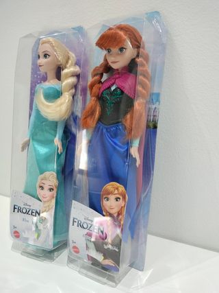 2 Muñecas Frozen Elsa y Anna Mattel NUEVAS