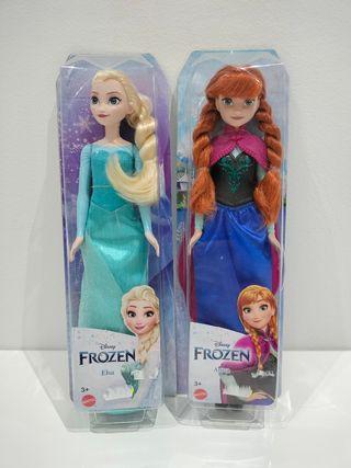 2 Muñecas Frozen Elsa y Anna Mattel NUEVAS