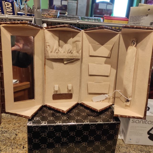 Portagioie effetto coccodrillo