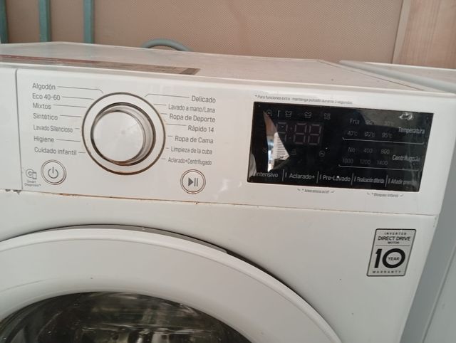 Lavadora LG 8.5K Direct Drive