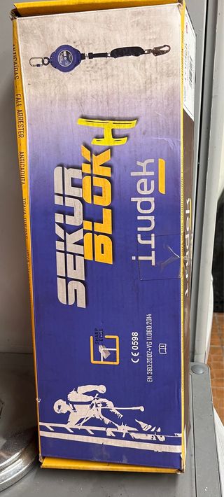 Anticaídas retráctil Sekur Blok H10