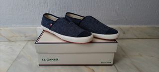 Alpargatas El Ganso Azul Talla 44 Nuevas