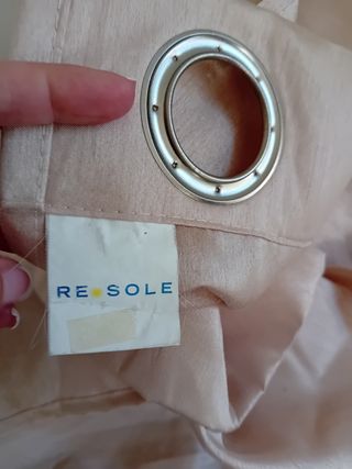 Coppia tendoni champagne dorato