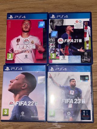 Saga FIFA 20, 21, 22 y 23 PS4