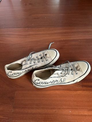 Zapatillas Converse Beige/Gris Casual
