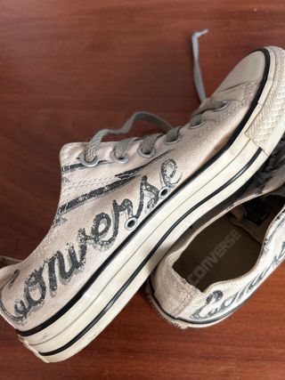 Zapatillas Converse Beige/Gris Casual