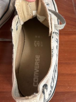 Zapatillas Converse Beige/Gris Casual