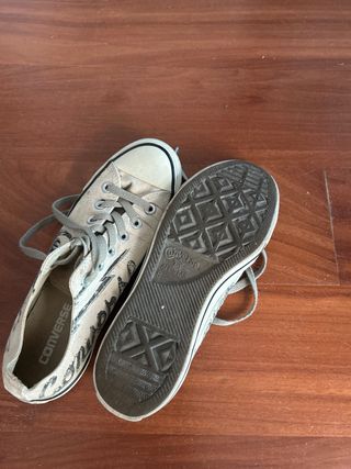 Zapatillas Converse Beige/Gris Casual