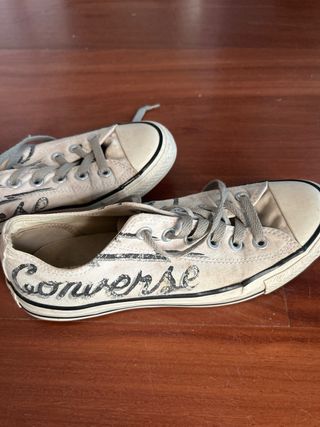 Zapatillas Converse Beige/Gris Casual