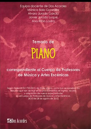 Temario Posiciones Piano Cuerpo Profesores