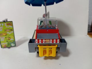 Playmobil Carrito de Hot Dog con Figura