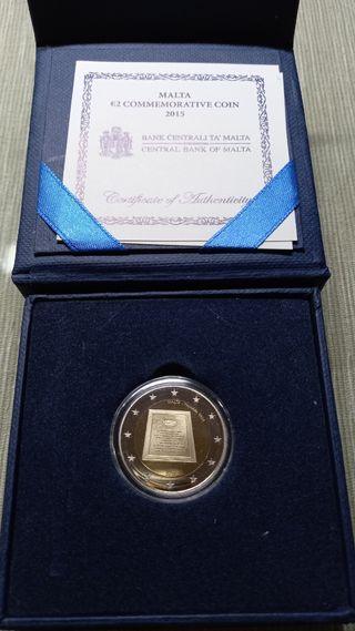 Malta conmemorativa 2€ PROOF