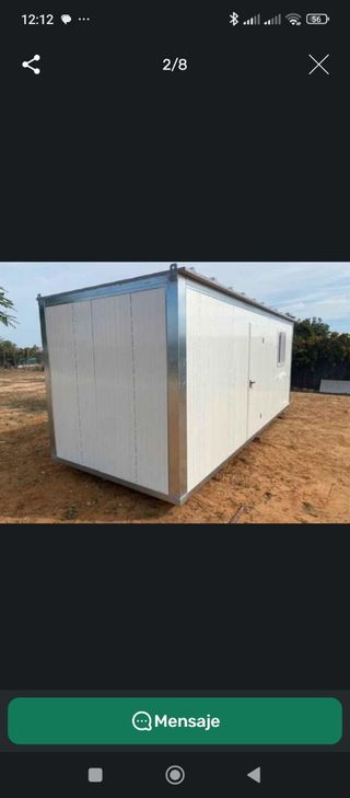 Módulo vivienda chapa sándwich.
Alquiler y venta.