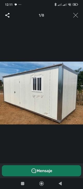 Módulo vivienda chapa sándwich.
Alquiler y venta.