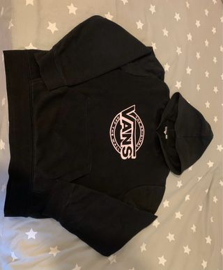 Sudadera Vans Negra con Logo