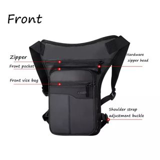 Bolso Pierna 3 Bolsillos Resistente Agua