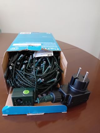Luci LED natalizie Carrefour 24 metri