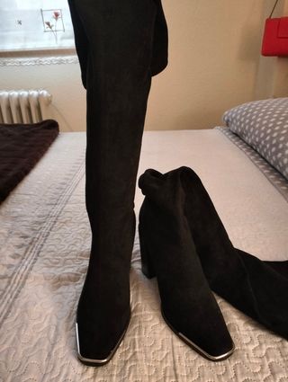 Botas altas negras