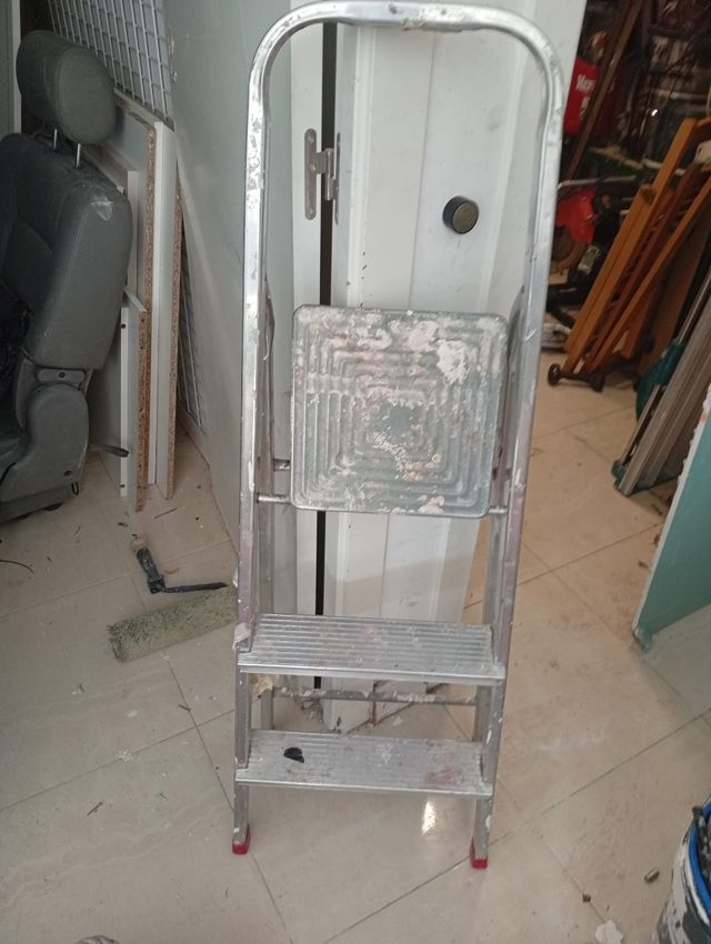 Escalera Aluminio Plegable Usada