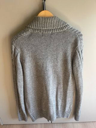 Jersey de punto Pull&Bear gris talla M