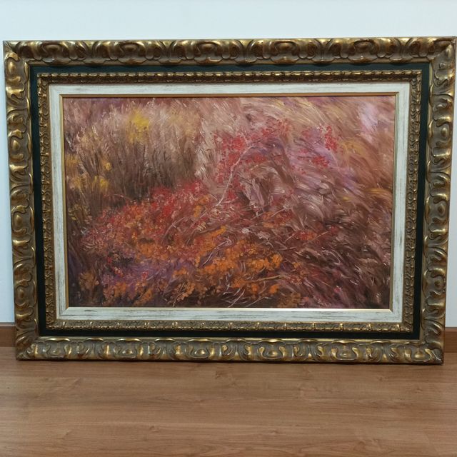 Óleo impresionista Naturaleza silvestre 