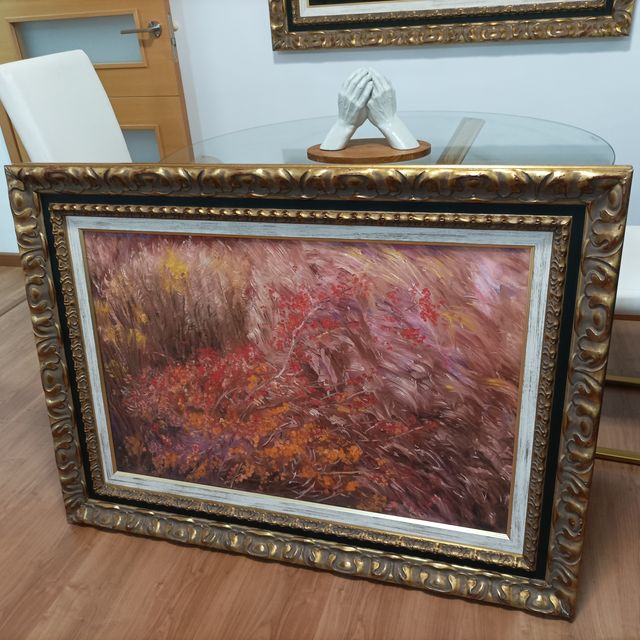 Óleo impresionista Naturaleza silvestre 