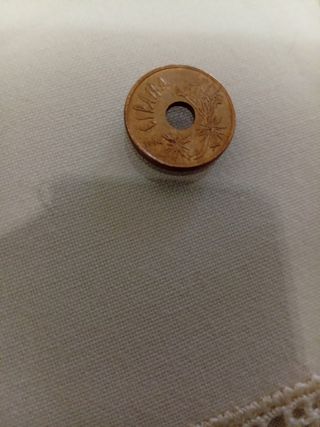 25 Pesetas Canarias 1994.