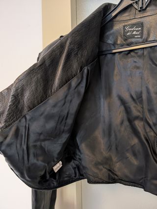 Chaqueta de cuero vintage Gudrun del Moral