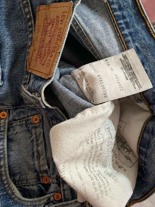 Pantalones Levis Azules talla 44cm W34