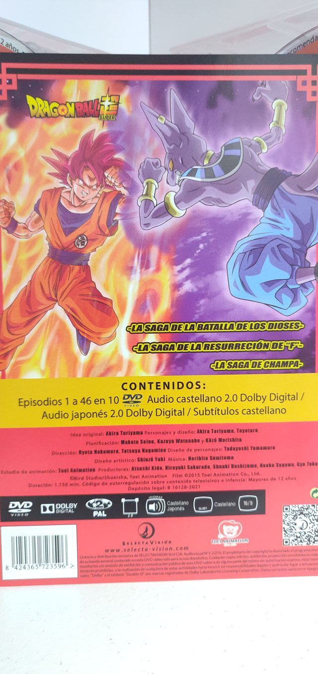 Dragon Ball Super Série Completa [DVD]