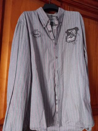 Camisa Desigual rayas algodón
