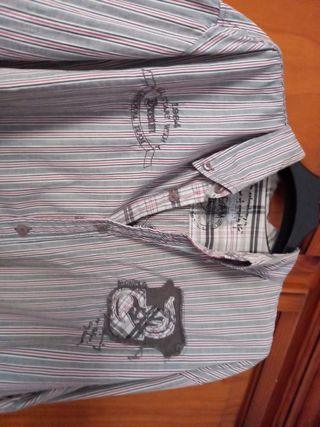 Camisa Desigual rayas algodón