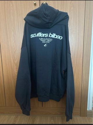 Sudadera Scuffers Azul con Logo Bilbao