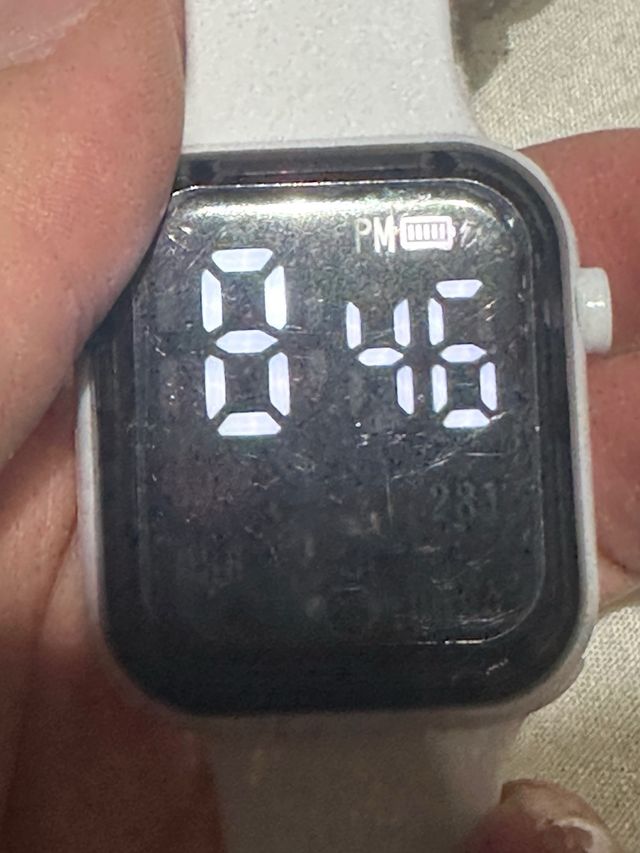 2 Orologi Digitali - Verde e Bianco