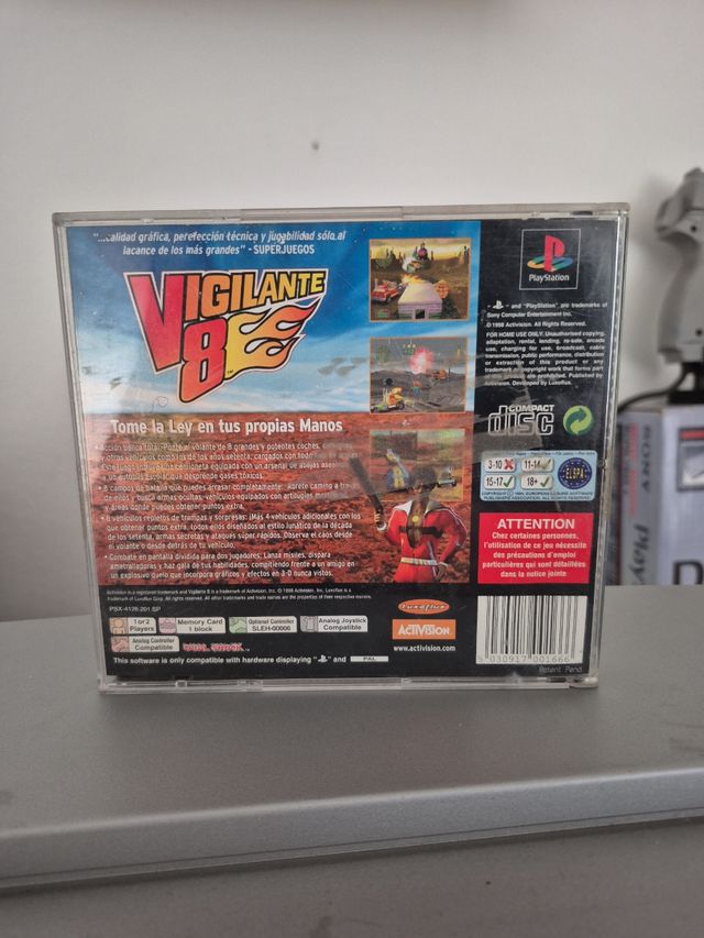 Watchman 8 PS1 PAL ESP 🇪🇸