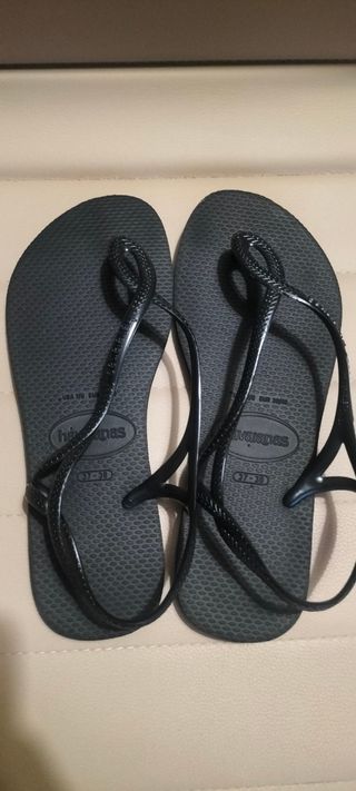 Chanclas Havaianas Negras Talla 37