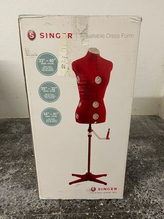 Maniquí de costura SINGER ajustable