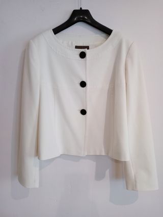 Chaqueta ZENDRA blanca T.42