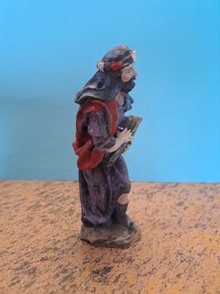 Figura Belén Pastor con leña
