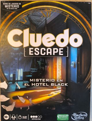 Cluedo Escape: Misterio en el Hotel Black.