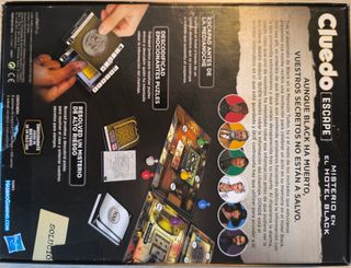 Cluedo Escape: Misterio en el Hotel Black.