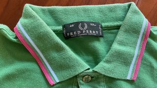 Polo Fred Perry Vintage Talla S Verde