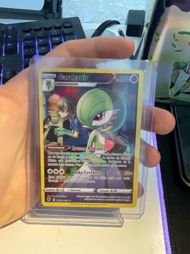 Carta Pokémon Gardevoir Arcano Radiante
