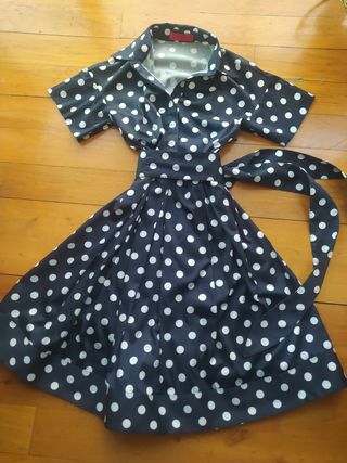Vestido lunares Carolina Herrera