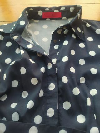 Vestido lunares Carolina Herrera