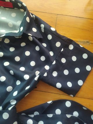 Vestido lunares Carolina Herrera