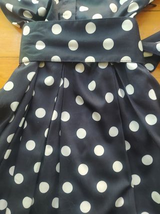 Vestido lunares Carolina Herrera