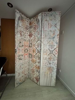 Biombo decorativo 3 paneles