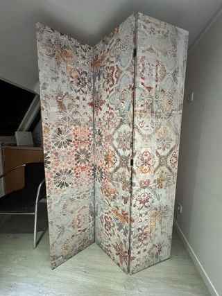 Biombo decorativo 3 paneles
