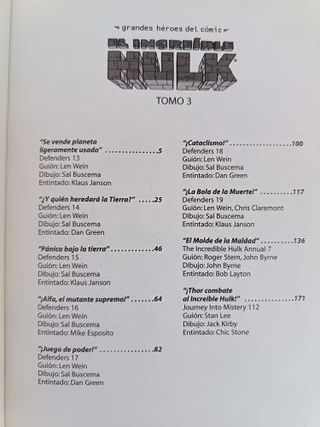 HULK 3 - GRANDES HÉROES DEL CÓMIC - EL MUNDO